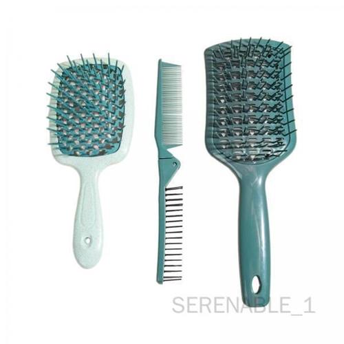 10 X 3x Peigne À Cheveux Brosse À Cheveux Pour Des Cheveux Masser Femmes