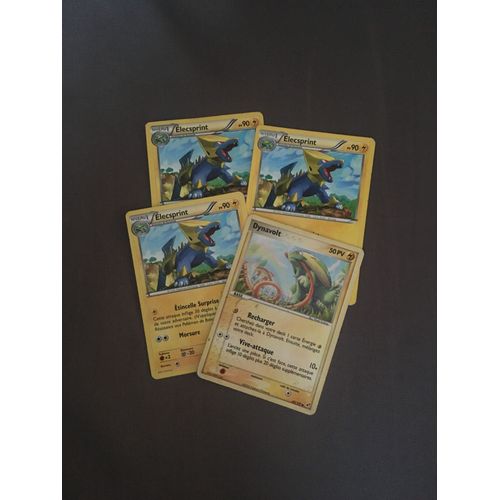 (869) 3x Élecsprint + Dynavolt (Pokemon)