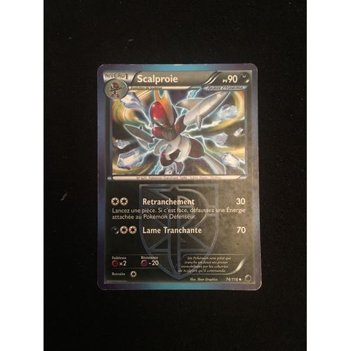 (185) Scalproie 74/116 (Pokemon)