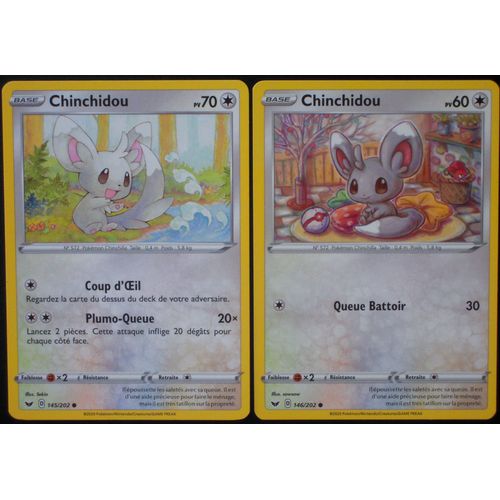 Epée & Bouclier - Chinchidou (145) + Chinchidou (146/202)