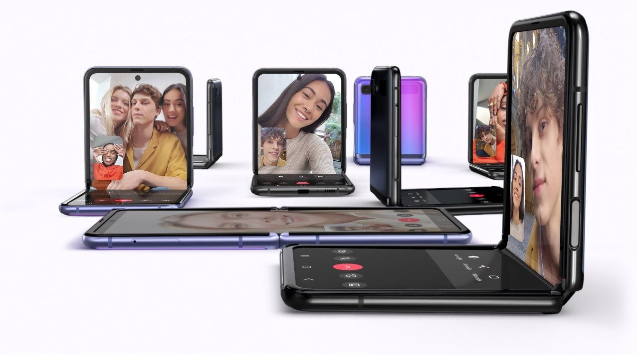 Samsung Galaxy Z Flip 256 Go Violet miroir image 9 | Rakuten