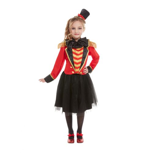 Déguisement De Maître De Cérémonie Pour Fille (Taille 7-9a)