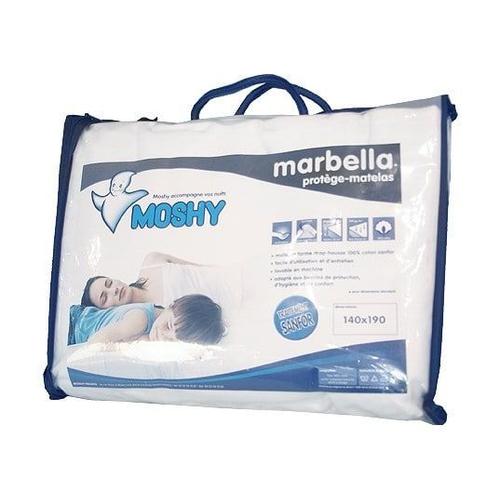 Protège Matelas Marbella 140x190cm - Bonnet De 30cm