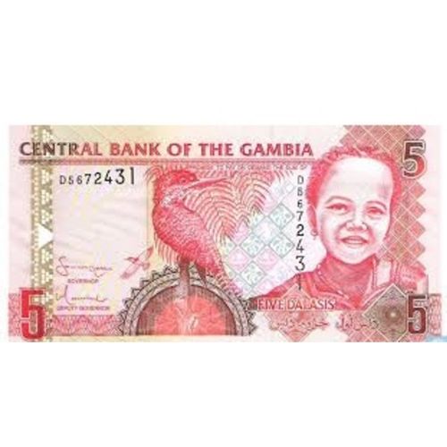 Billet Gambie 5 Dalasis