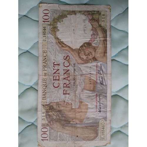 Billet De 100 Francs