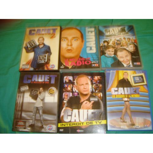 Lot 6 Dvd Sébastien Cauet
