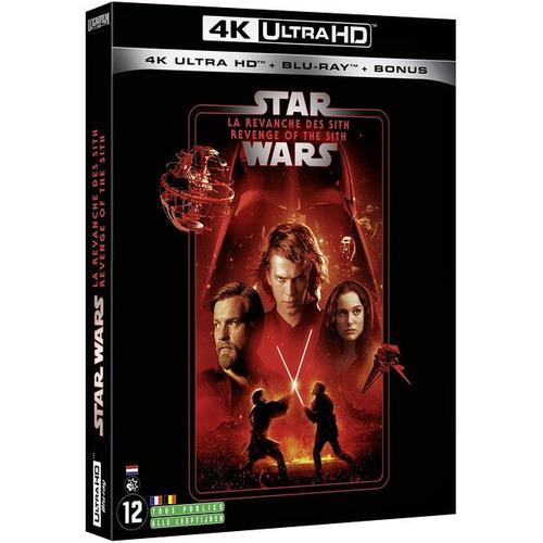 Star Wars - Episode Iii : La Revanche Des Sith - 4k Ultra Hd + Blu-Ray + Blu-Ray Bonus