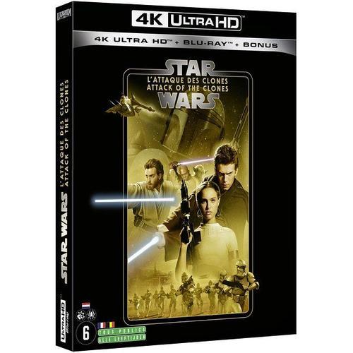 Star Wars - Episode Ii : L'attaque Des Clones - 4k Ultra Hd + Blu-Ray + Blu-Ray Bonus