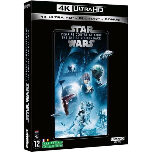 Star Wars - Episode V : L'empire Contre-Attaque - 4k Ultra Hd + Blu-Ray + Blu-Ray Bonus