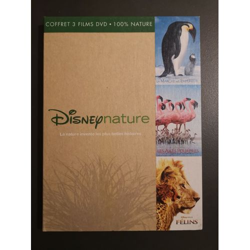 Disney Nature Coffret 3 Dvd - La Nature Invente Les Plus Belles Histoires