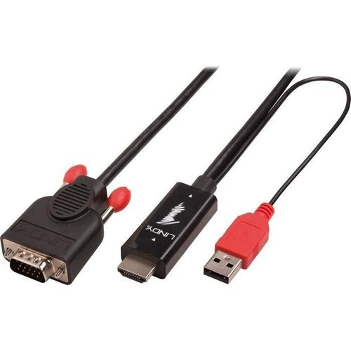 LINDY Cable adaptateur HDMI vers VGA - 2m