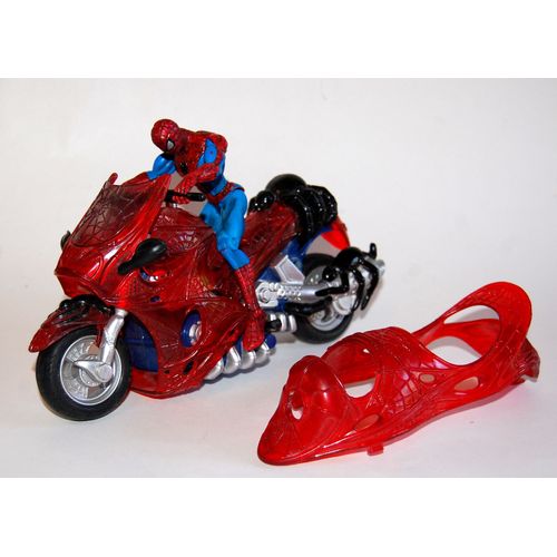 Marvel Spider Man Homme Araignee Moto 90