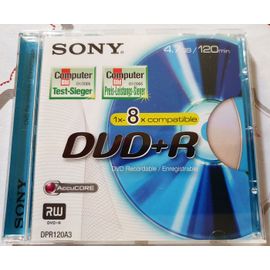 Sony DPR120 - DVD+R - 4.7 Go - boîtier CD