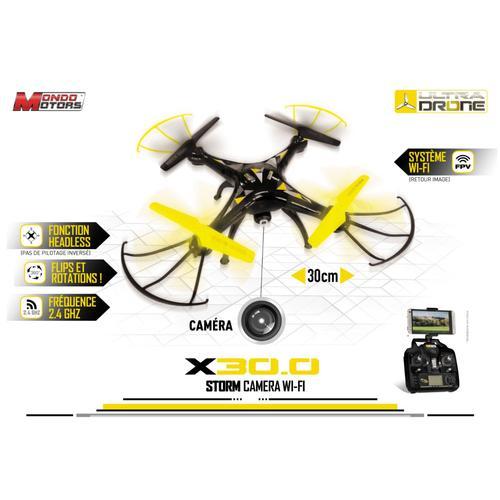 Ultra Drone Ultradrone X30.0 Storm R/C + Cam. Wifi-Mondo