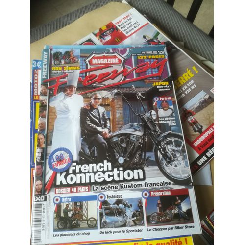 Freeway Magazine 129 De 2002 Buell Xb9s Lightning,Shovelhead,Panhead Fl,Thug,Sportster 1200r