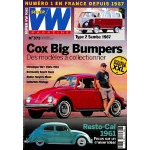 Super Vw Magazine 375 Type 2 Samba 1967 . Cox Big Bumpers . Resto-Cal 1961