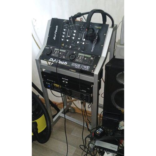 Sono DJ avec enceintes, carte son et LOT CD