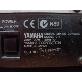Table son YAMAHA 01V