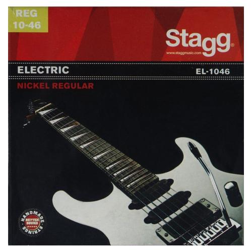 Stagg El-1046 - Jeu De Cordes En Acier Nickelé Pour Guitare Électrique