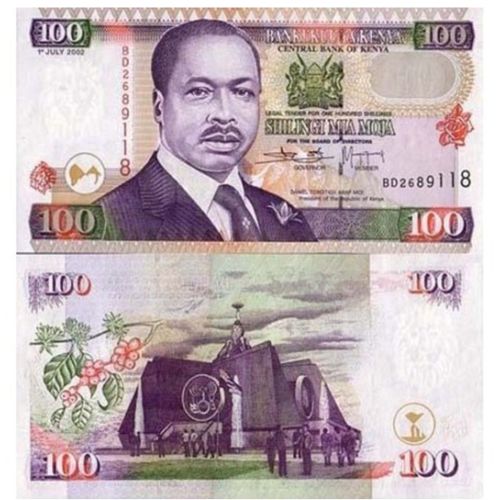 Billet Kenya 100 Shiling