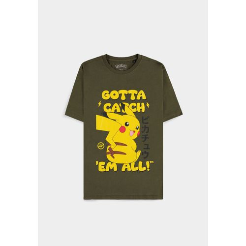 Tshirt - Pokemon - Pikachu Gotta Catch'em All Tshirt Taille L