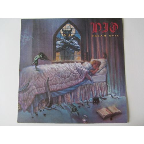 Dream Evil (Pressage Anglais Pochette Granuleuse Label Jaune Orange)