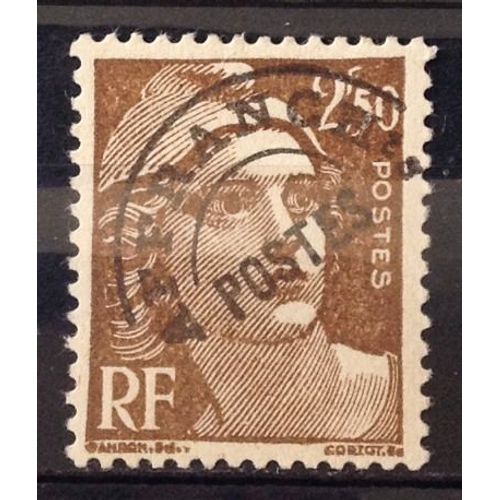 Préoblitéré Gandon 2f50 Brun (Superbe N° 95) Neuf* - France Année 1945 - N26527