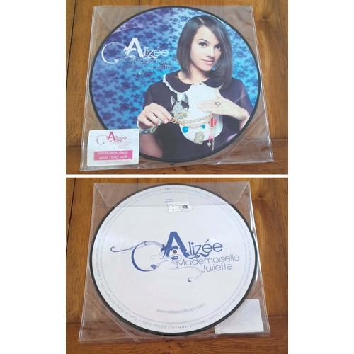 Maxi 45t Picture Disc Alizee Mademoiselle Juliette Limitee 1000 Exemplaires