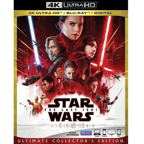 Star Wars 8 : Les Derniers Jedi - 4k Ultra Hd + Blu-Ray + Blu-Ray Bonus