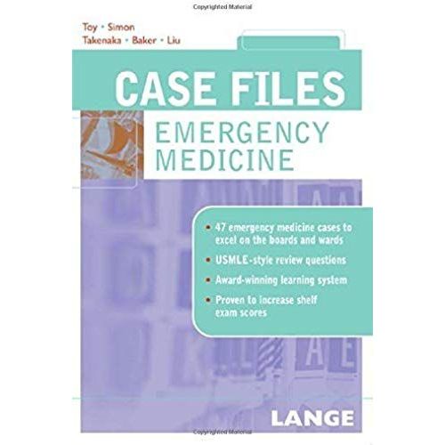 By Eugene Toy - Case Files Emergency Medicine (Lange Case Files) (2004-10-28) [Paperback]