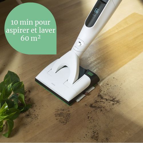 Pack Duo - Aspirateur laveur sans fil Kobold VK7