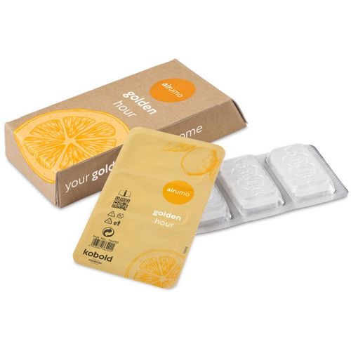 Pastilles parfumées Airumo - Parfum Zeste de fraîcheur (Golden Hour)