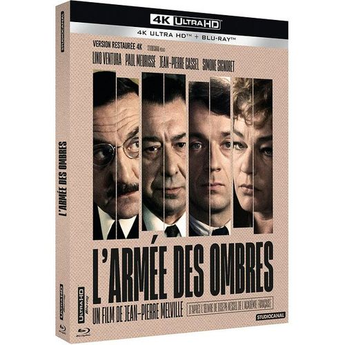 L'armée Des Ombres - 4k Ultra Hd + Blu-Ray - Édition Limitée