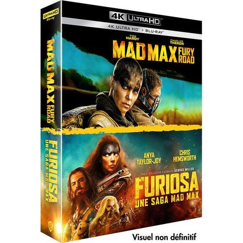Mad Max : Fury Road + Furiosa : Une Saga Mad Max - 4k Ultra Hd