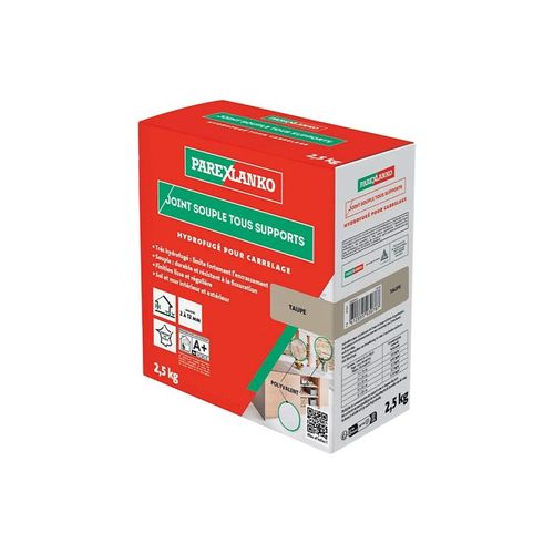Joint souple tous supports PAREXLANKO - Taupe - 2,5kg - 03438