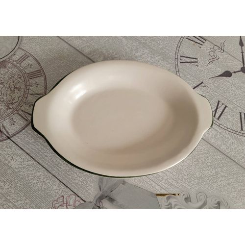 Plat En Terre Cuite  18x12cm