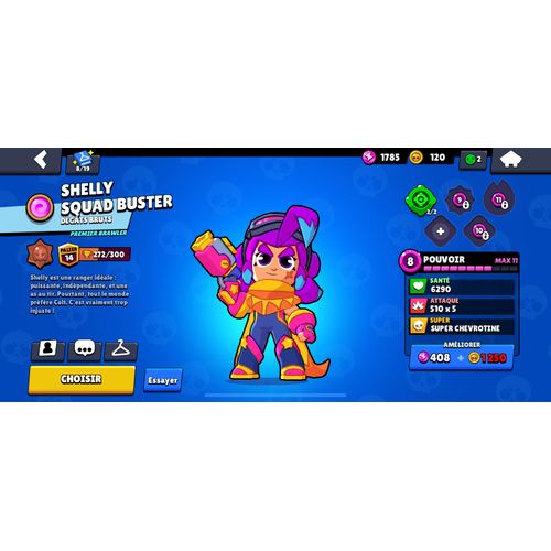 10k Trophées,45 Brawleurs,Rang Bronze 2