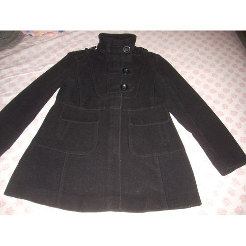 Manteau Marine Capuche Pour Fille 10 Ans Bon État