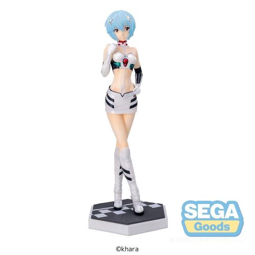 Evangelion Statuette Luminasta Pvc Evangelion Racing Rei Ayanami Pit