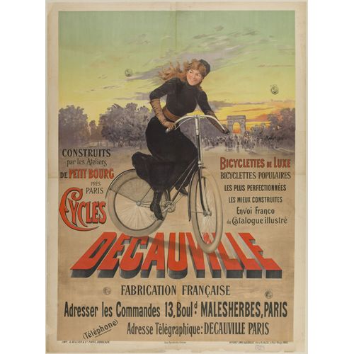 Affiche Cycles Decauville