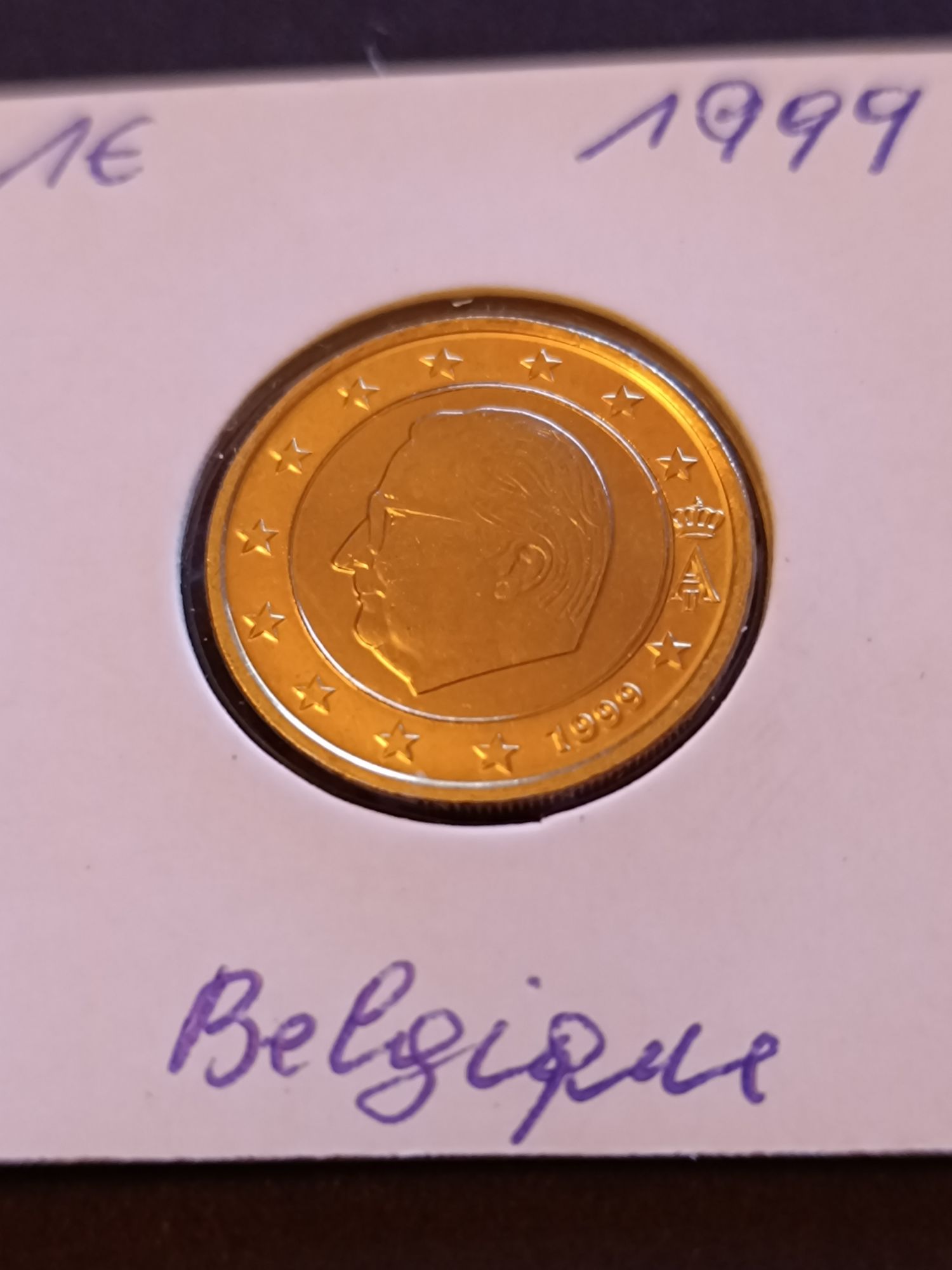 1 Euro 1999 Sup Belgique Rare!