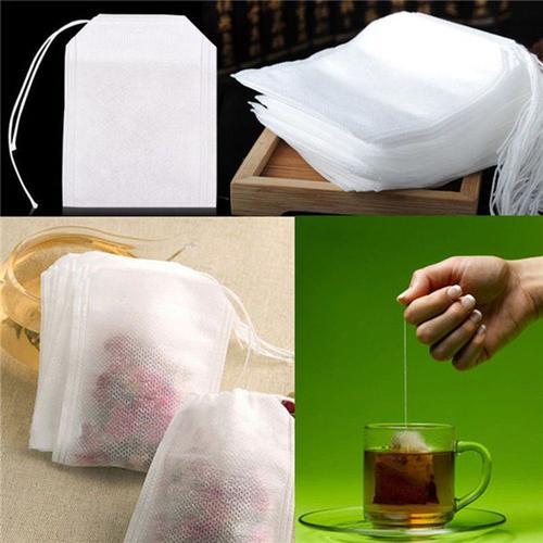 Lot de 10X Sachet de Thé vide Sac Filtre Infusion Passoire Tea Bag