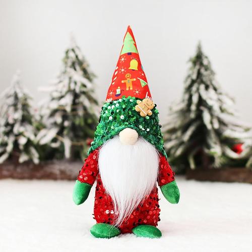 GNOME De Noel Original Decoration De Noel Lutin De Noel Elfe De Noel Ornement De La Maison¿Cheminée¿Jouet en Peluche Cadeau pour Les Enfants Et Noël -BB