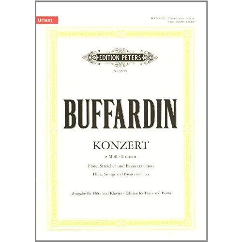 Konzert Für Flöte, Streicher Und Bc E-Moll /