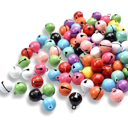 65 Pièces Ornements Petites Clochettes, 14mm Clochettes de Noël, Chien Grelots, Mini Cloches Décoration, Grelots Décorations de Fête, Artisanat pour DIY Décoration