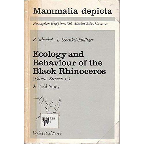 Ecology And Behaviour Of The Black Rhinoceros (Diceros Bicornisl)