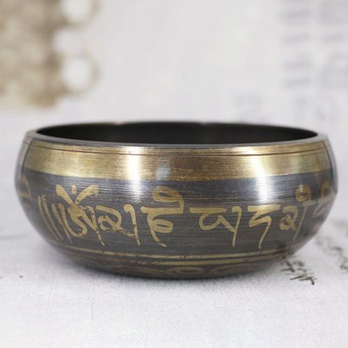 Bol de méditation de Yoga, carillon en laiton, artisanat en métal, son de bouddha, cloche tibétaine, bol de chant