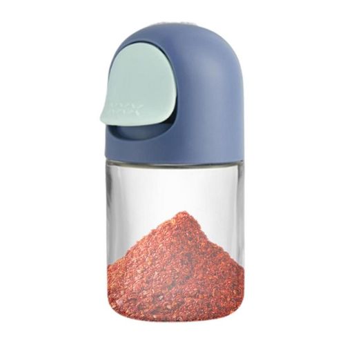 Quantidetail-Bouteille D'assaisonnement En Verre Transparent, Salière Réutilisable, Récipient Pour Épices Belle Avec Légumes, Cuisine, Camping