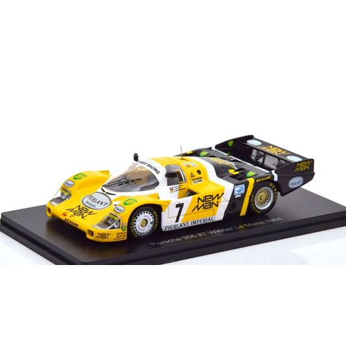 Porsche 956 #7 Win Le Mans 1984 Ludwig Pescarolo Spark S-Lm3 1/43 Hachette Resin-Hachette