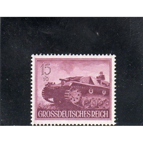 Timbre-Poste DAllemagne (Journée Des Héros)